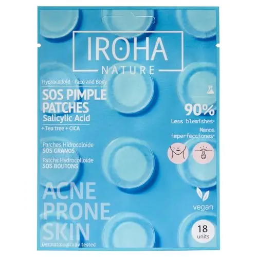 Iroha Nature – Parches Antiacné con Ácido Salicílico