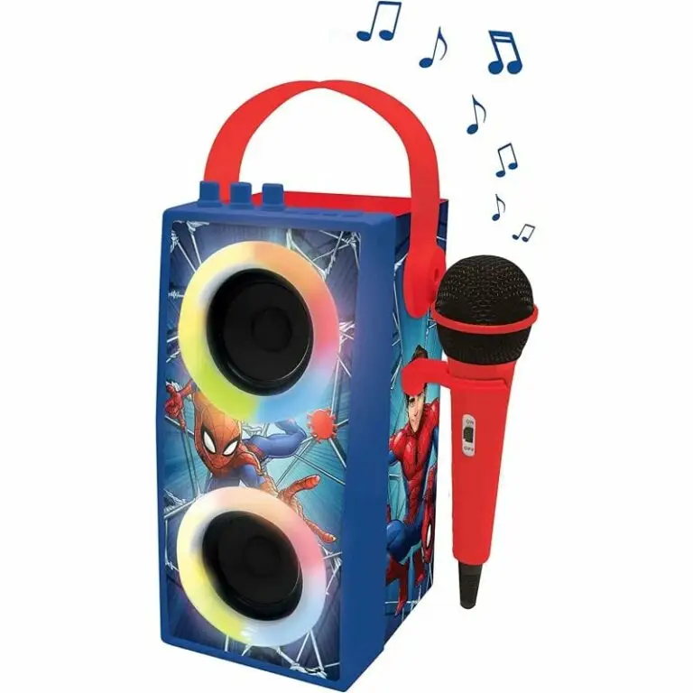 Altavoz Bluetooth Spider Man con Micrófono y Luz