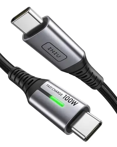 Cable USB-C INIU 100W 2m – Carga Rápida y Durabilidad