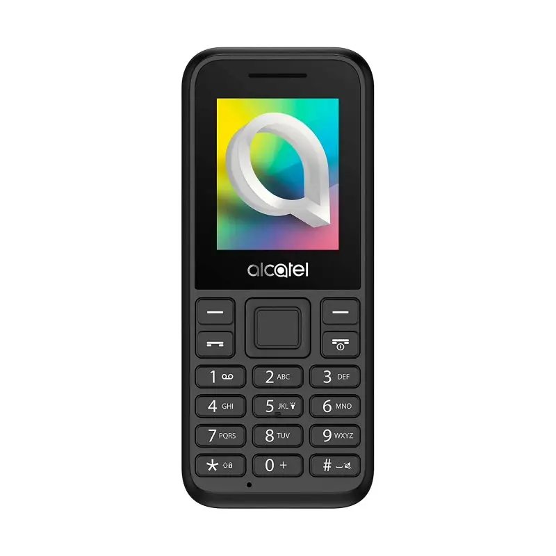 Teléfono Alcatel 1068DBL Negro Libre