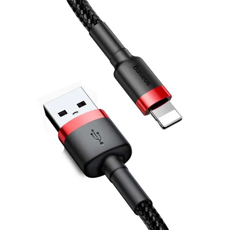 Cable USB Baseus para iPhone – Carga Rápida 2.4A